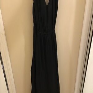 Elegant Black Midi Dress